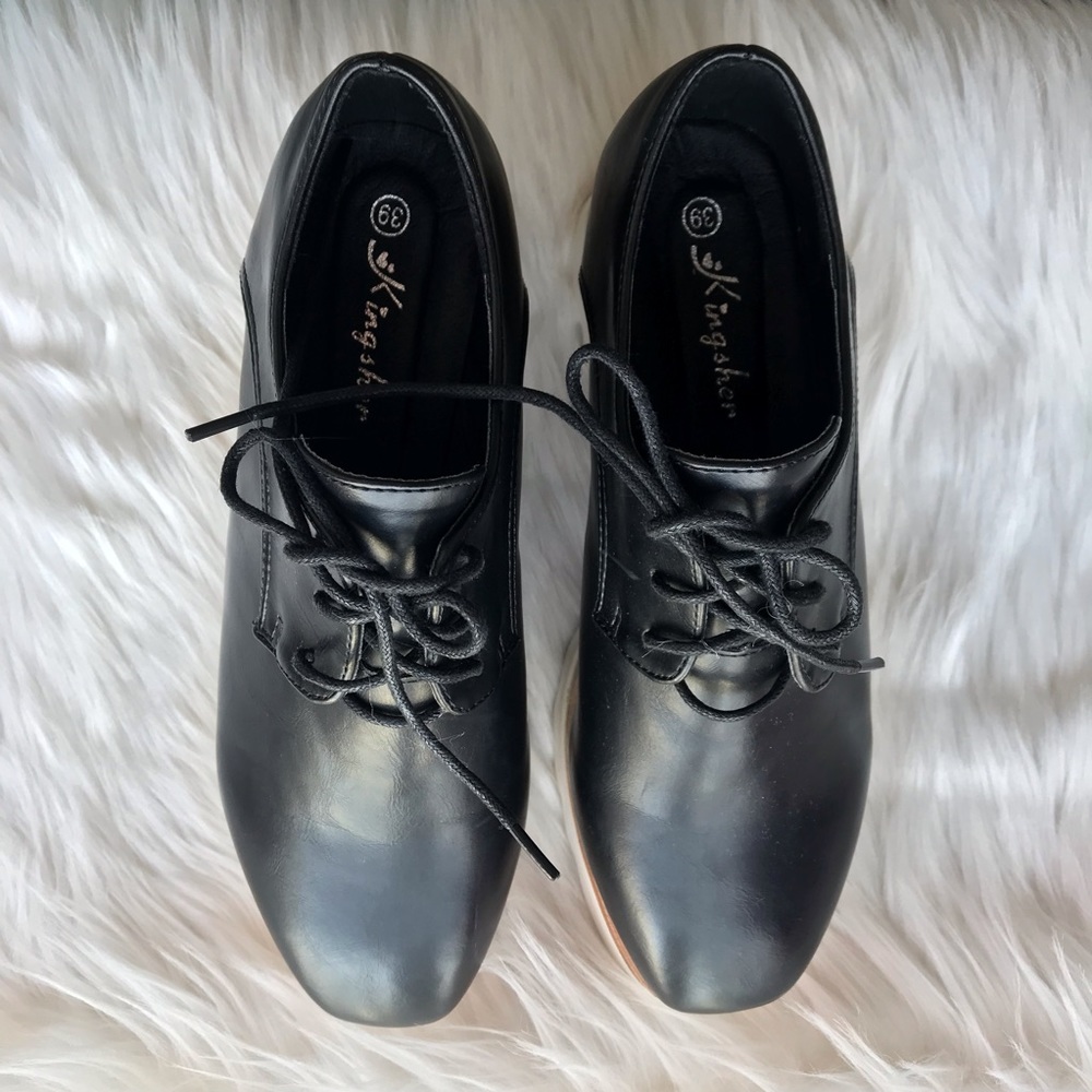 SOLD / NEW • platform lace up shoes ✨ - Picture 2 of 8